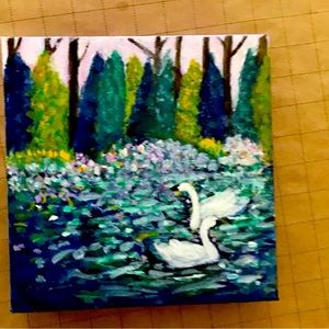 Original art. Hand painted on canvas